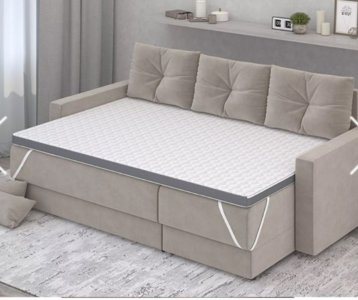 RIMAX Топпер 1, 120x200x5 см, чехол вискоза, жаккард